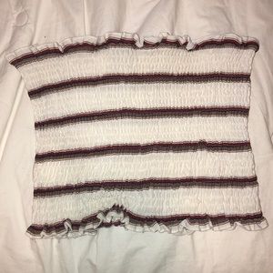 urban outfitters striped tube top